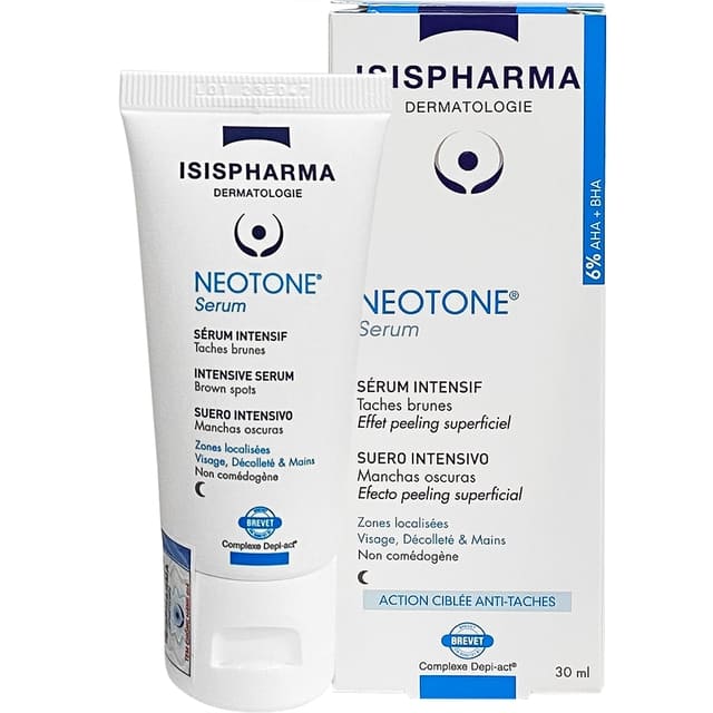 Tinh chất Isis Neotone Serum dưỡng trắng, trị nám, đồi mồi (30ml) – Giải pháp hỗ trợ cải thiện da xỉn màu, nám sạm được nhiều người quan tâm