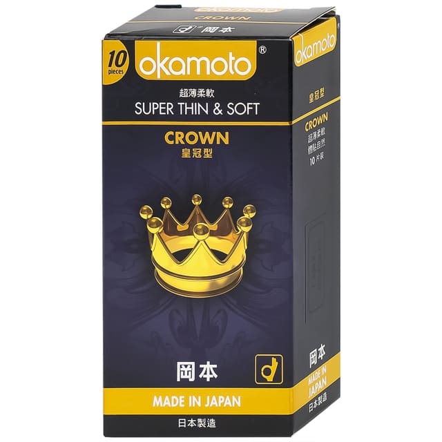 Bao cao su Okamoto Crown giá bao nhiêu