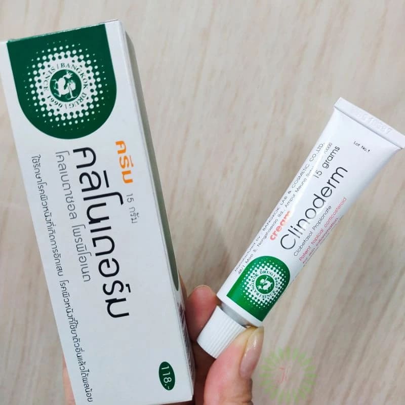 Kem bôi ngứa vảy nến Clinoderm Thái Lan (tuýp 15g)