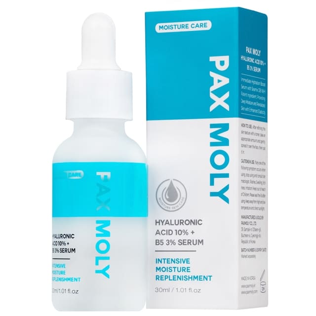 Tinh chất dưỡng ẩm Pax Moly Moisture Serum (Blue) – Giải pháp cấp ẩm giúp da mềm mịn và cải thiện độ đàn hồi hiệu quả